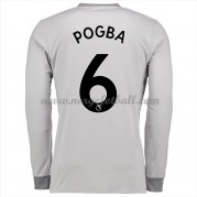 Billige Manchester United 2017-18 Fotballdrakter Paul Pogba 6 Tredjedraktsett Langermet